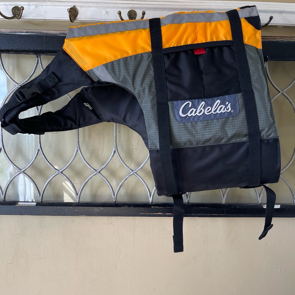 Cabelas doggie life vest xl
